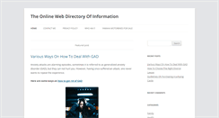 Desktop Screenshot of online-web-dir.com